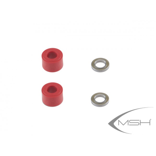 Head dampers 3D (red)