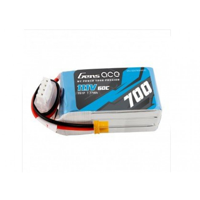 Lipo Battery 11,1V, 3S-700mAh, LOGO 200