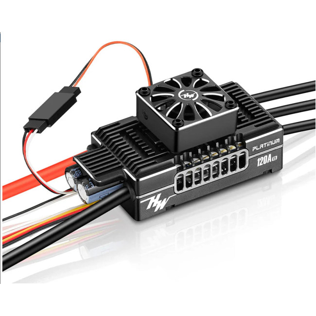 ESC, HobbyWing Platinum PRO V5 120A ESC (3S-8S)