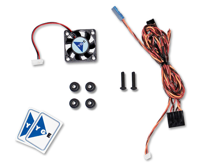 ESC, YGE Saphir 125 Brushless ESC 125A with Telemetry 4-8S ...