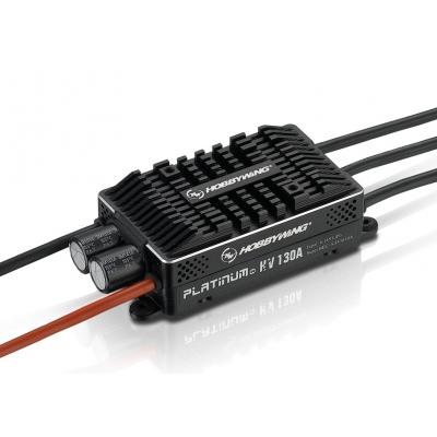 ESC, HobbyWing Platinum Pro V4 130A-HV m/BEC