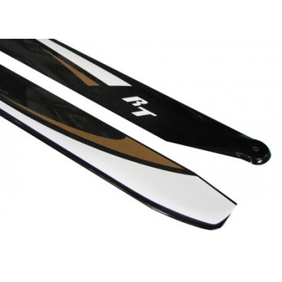 RotorTech 640mm Flybarless Carbon Fiber Main Blades