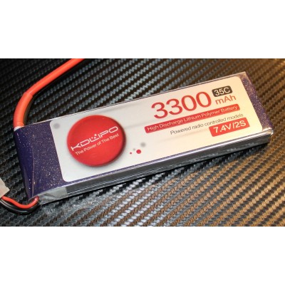 3300MAH 35C 2S 7.4V KDLipo